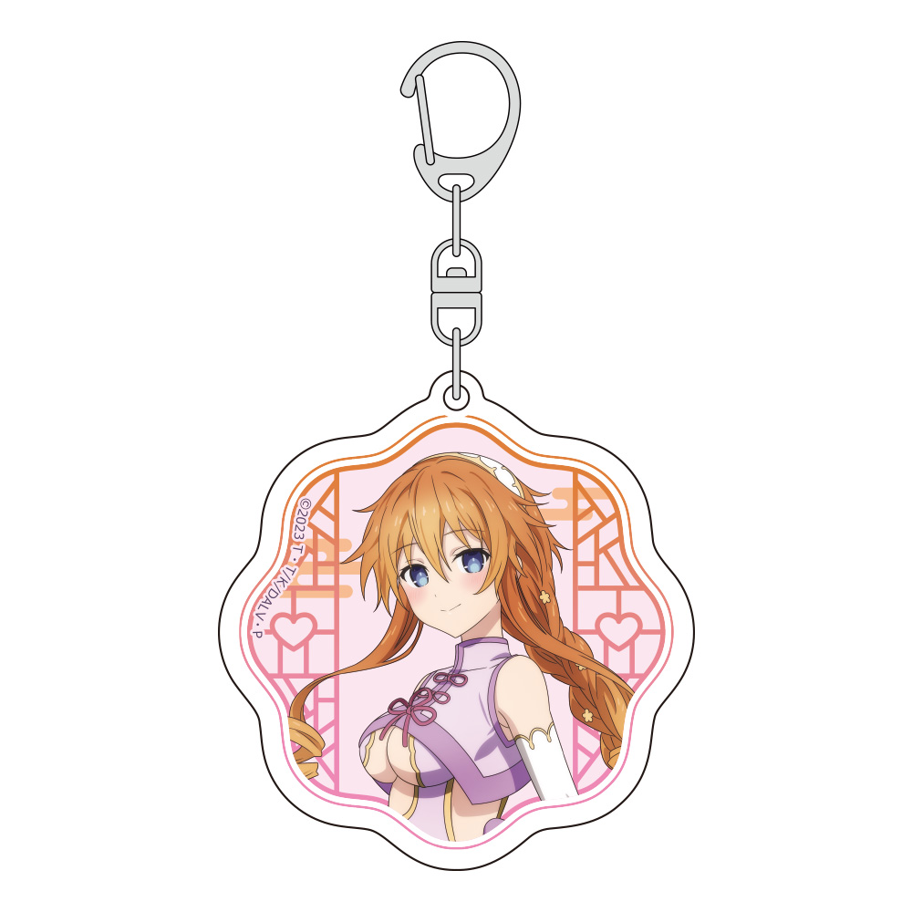 デート・ア・ライブⅤ　描き下ろしアクリルキーホルダー（八舞夕弦／パステルチャイナ）