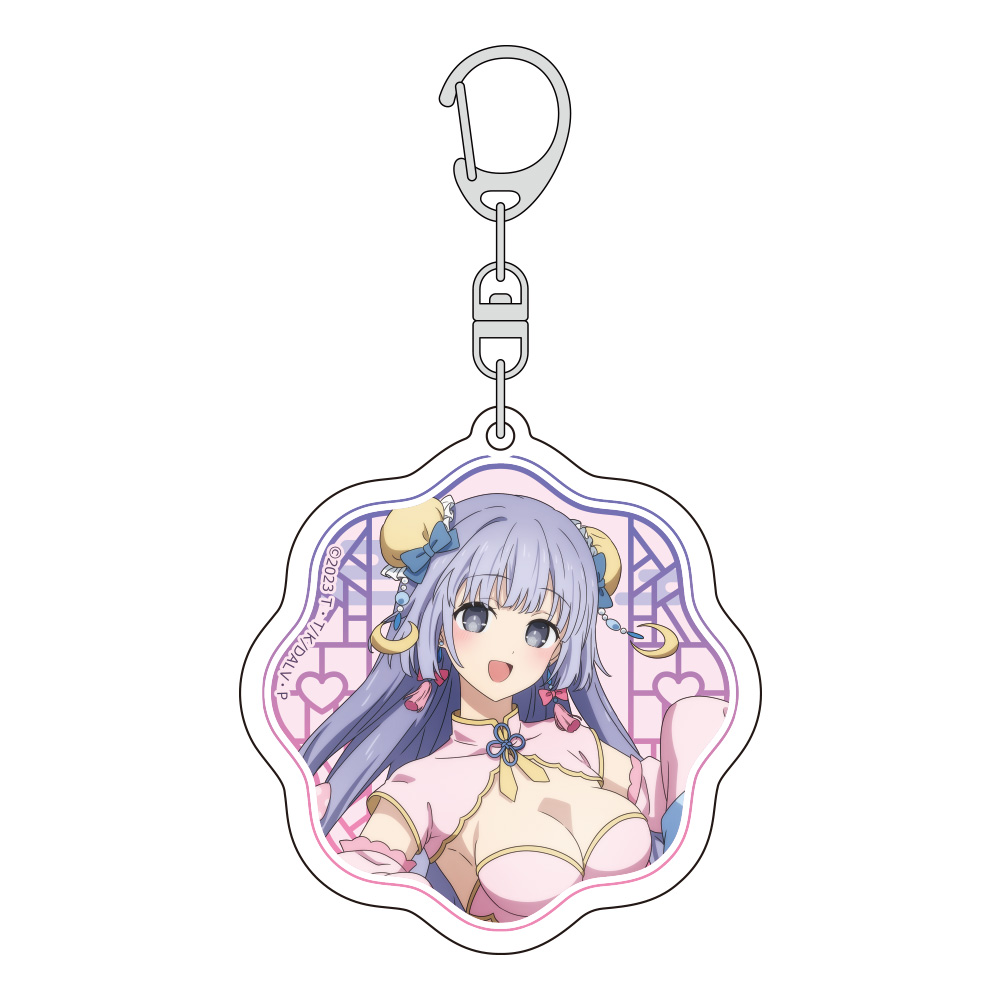 デート・ア・ライブⅤ　描き下ろしアクリルキーホルダー（誘宵美九／パステルチャイナ）