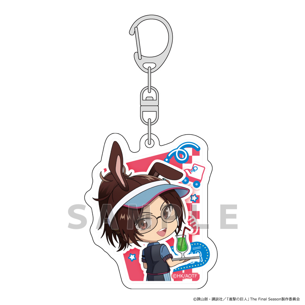 アクリルキーホルダー（ハンジ／ウサミミダイナー）