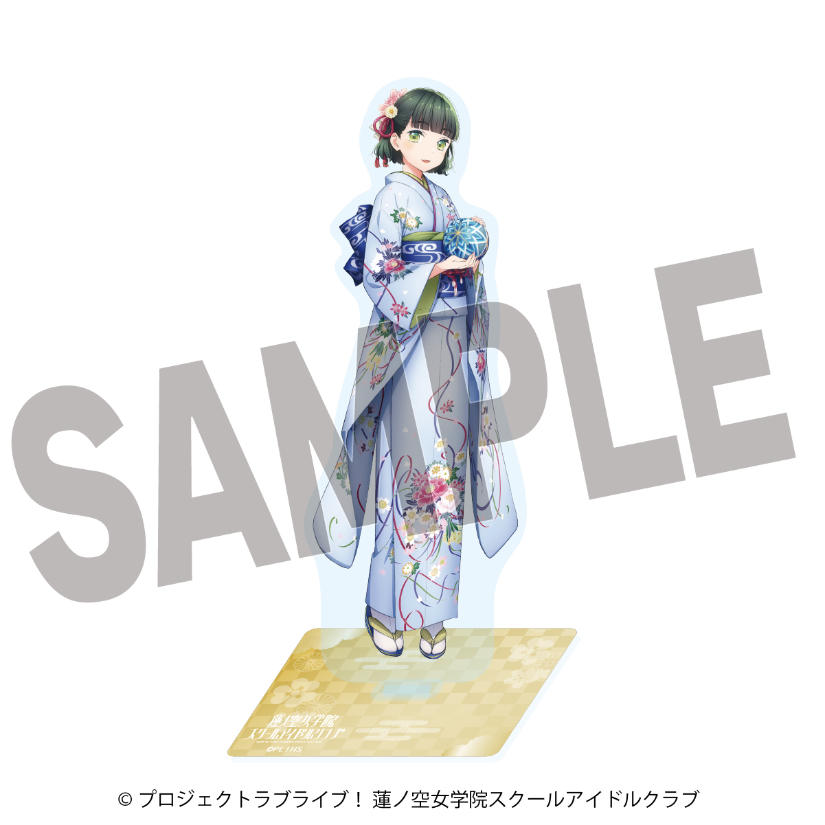 ラブライブ！蓮ノ空女学院スクールアイドルクラブ×加賀友禅こらぼ 第二弾　BIG アクリルスタンド 百生 吟子