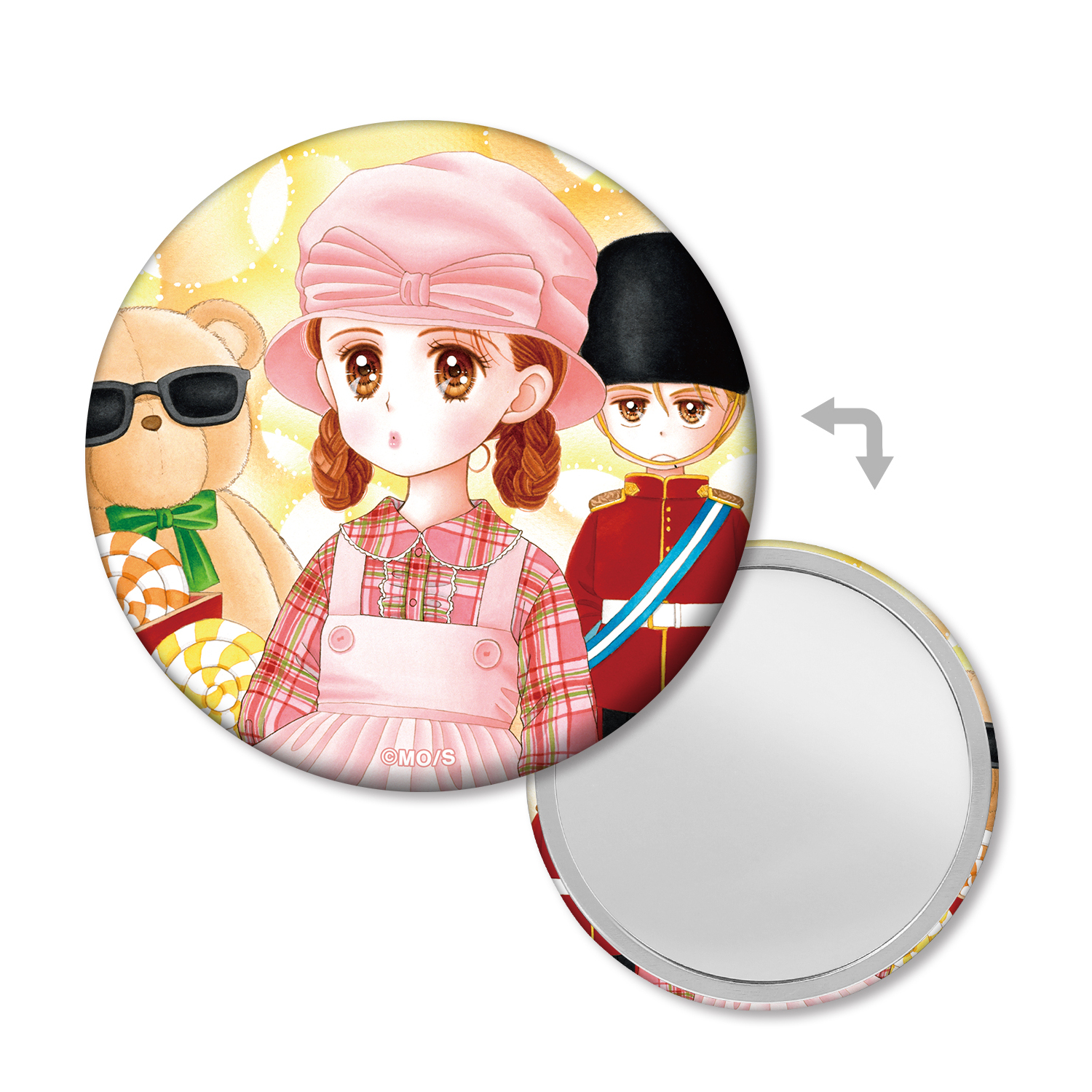 こどものおもちゃ 倉田紗南 缶ミラー ver.C