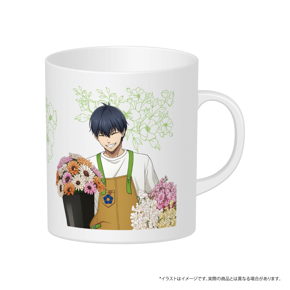 ブルーロック フルカラーマグカップ 潔 世一(お花屋さん)
