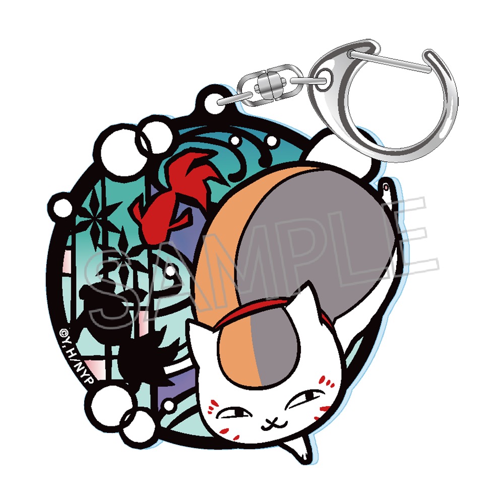 夏目友人帳 切り絵シリーズ　セレクション　ｖｏｌ．１　グリッターキーホルダー　金魚