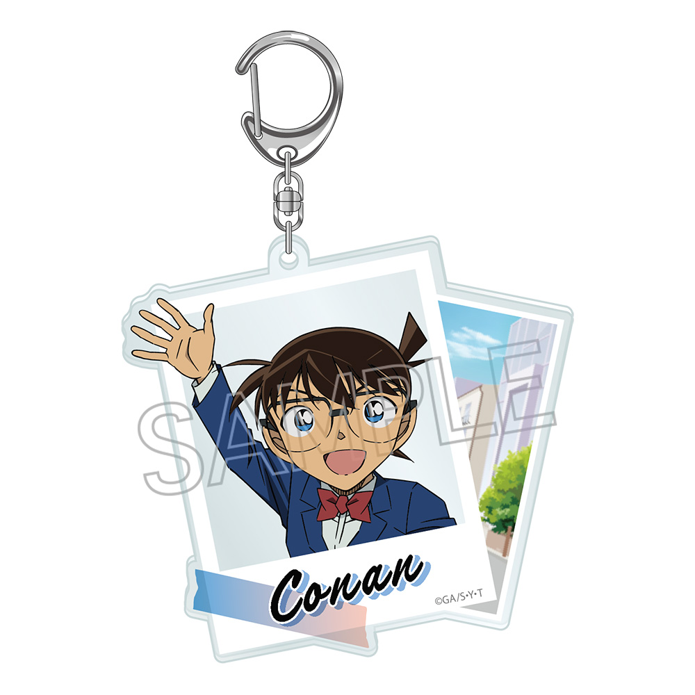 ハイファイブ　アクリルキーホルダー　江戸川コナン