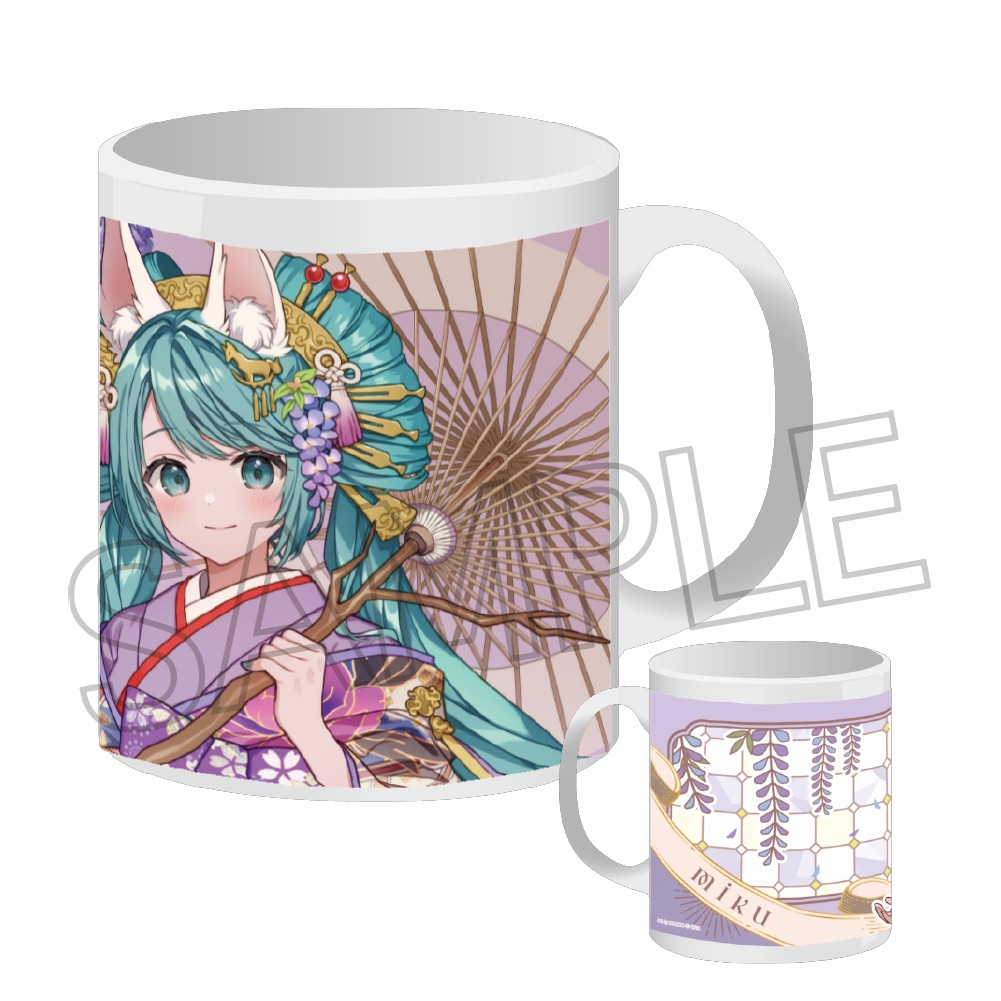 百鬼夜行　～麗宴～　マグカップ　Ｃ　白狐（しろぎつね）