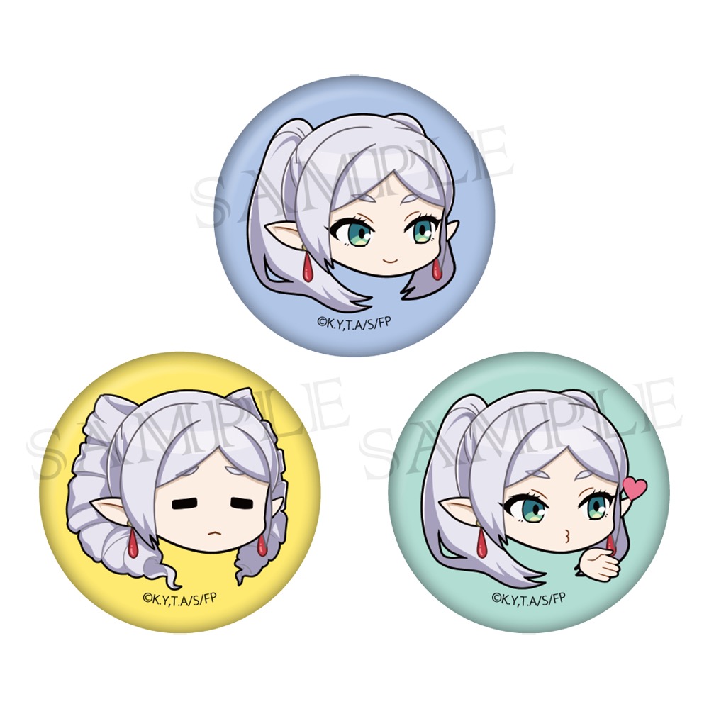 デフォ　ミニミニ缶バッジ　フリーレン