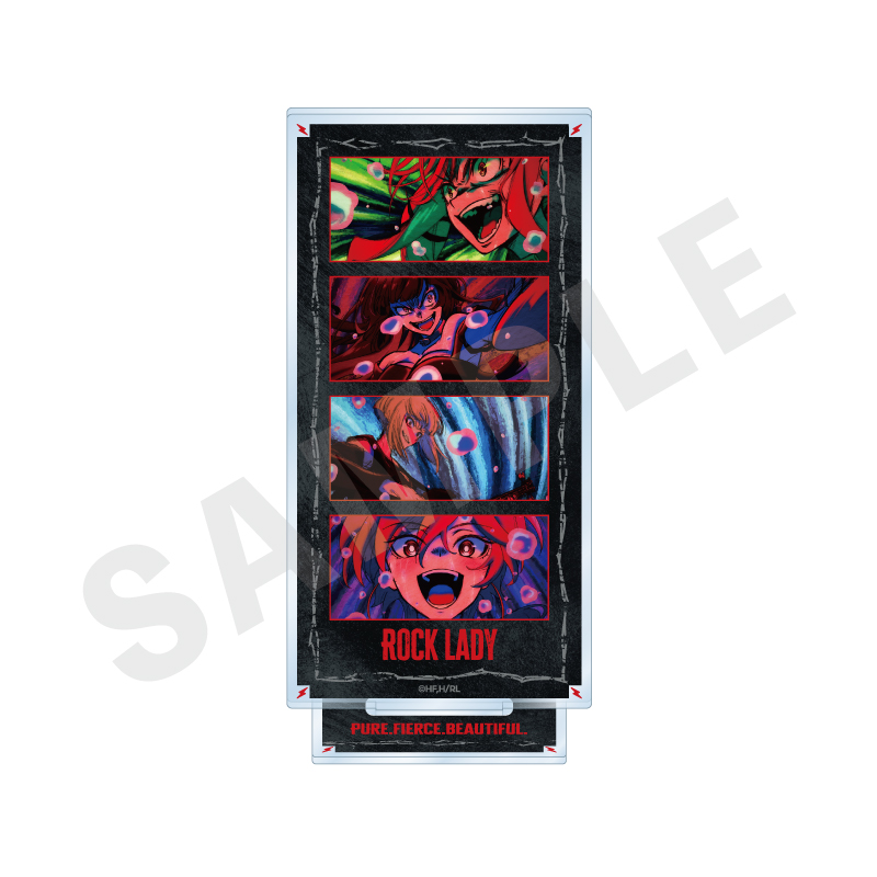 ロックは淑女の嗜みでして　場面写アクリルスタンド（エンディング）