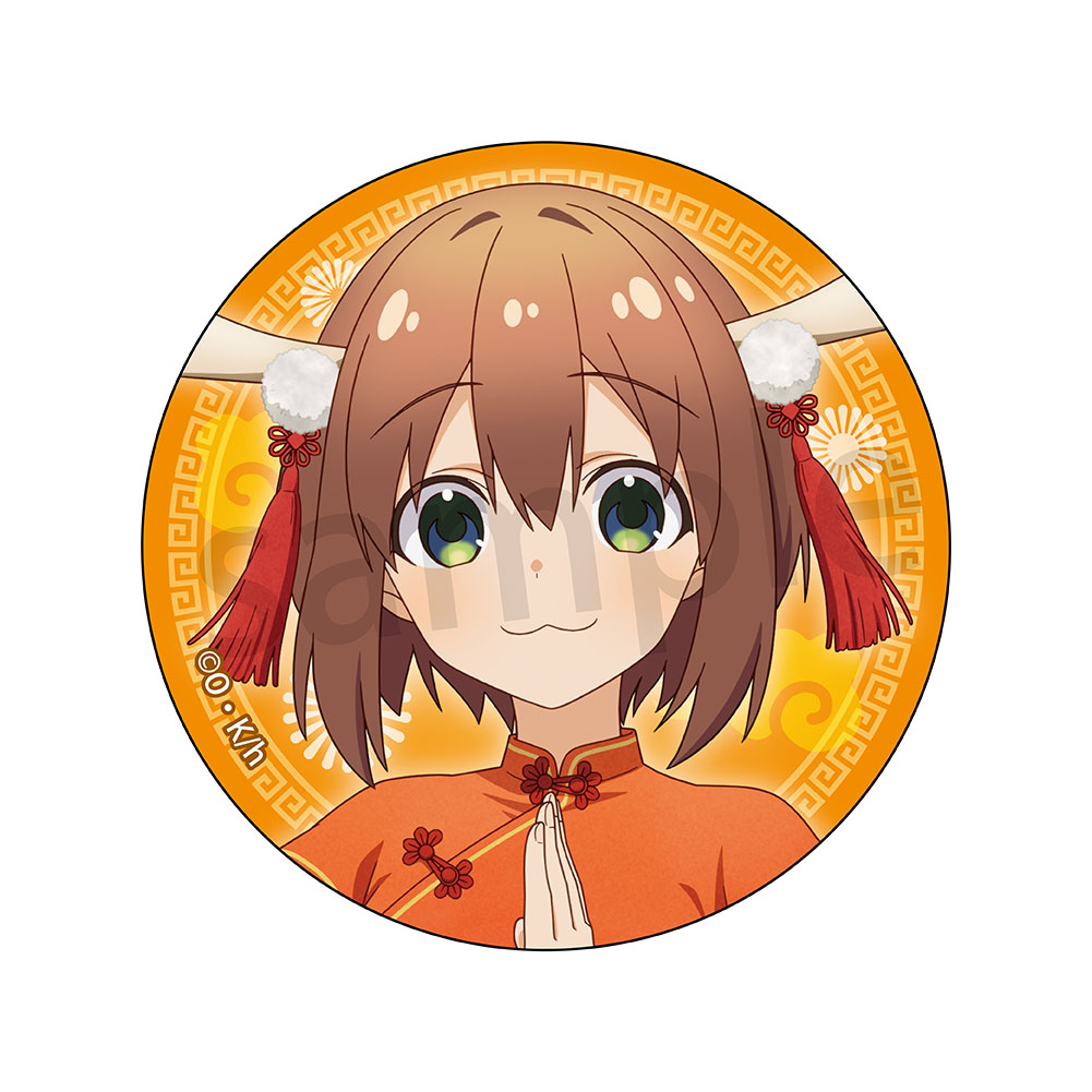 しかのこのこのここしたんたん　缶バッジ　鹿乃子のこ