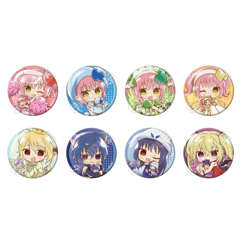 しゅごキャラ！ Sketchu! クレーンゲーム グリッター缶バッジ 全8種