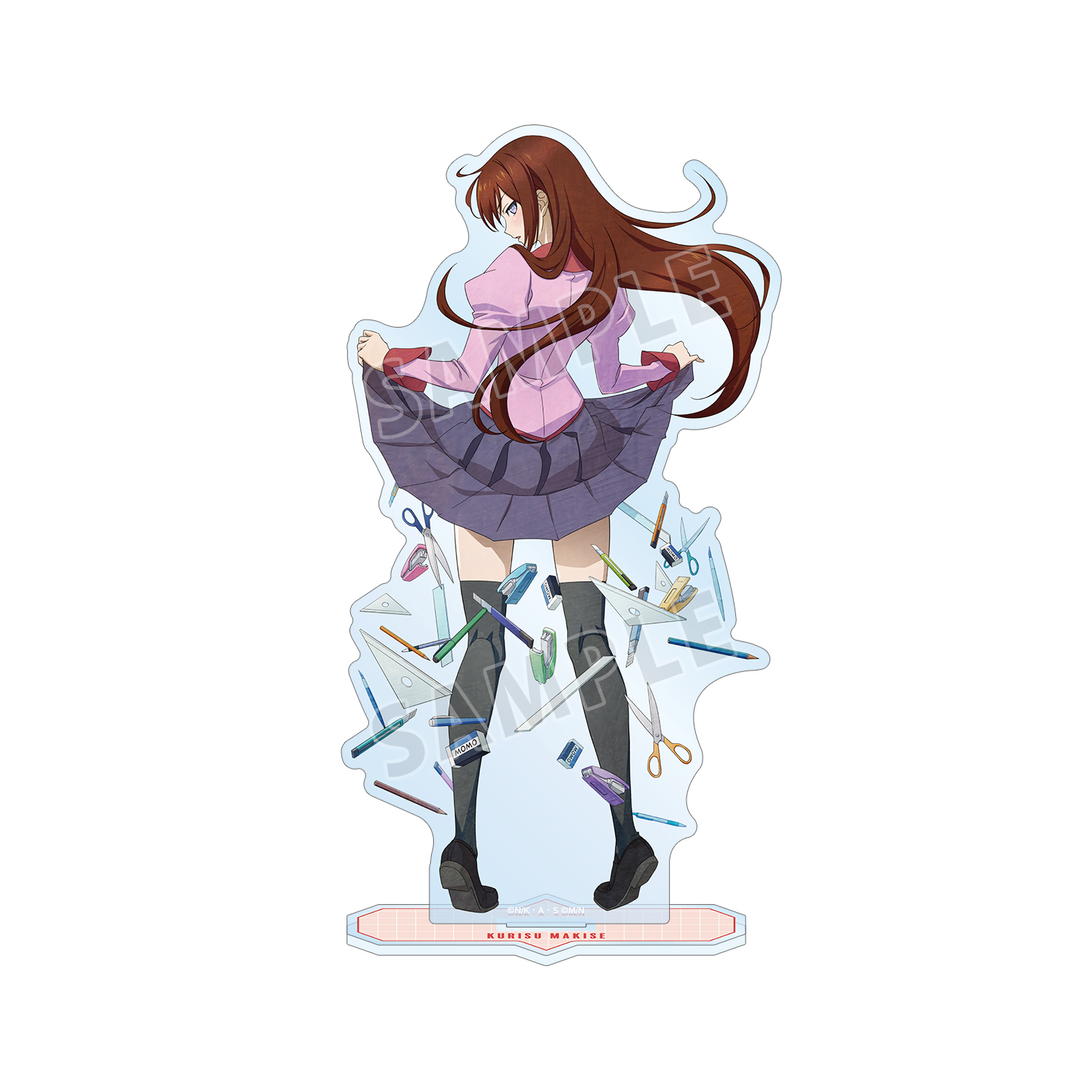 物語シリーズ×STEINS;GATE 描き下ろし 牧瀬紅莉栖 コラボイラストver. BIGアクリルスタンド