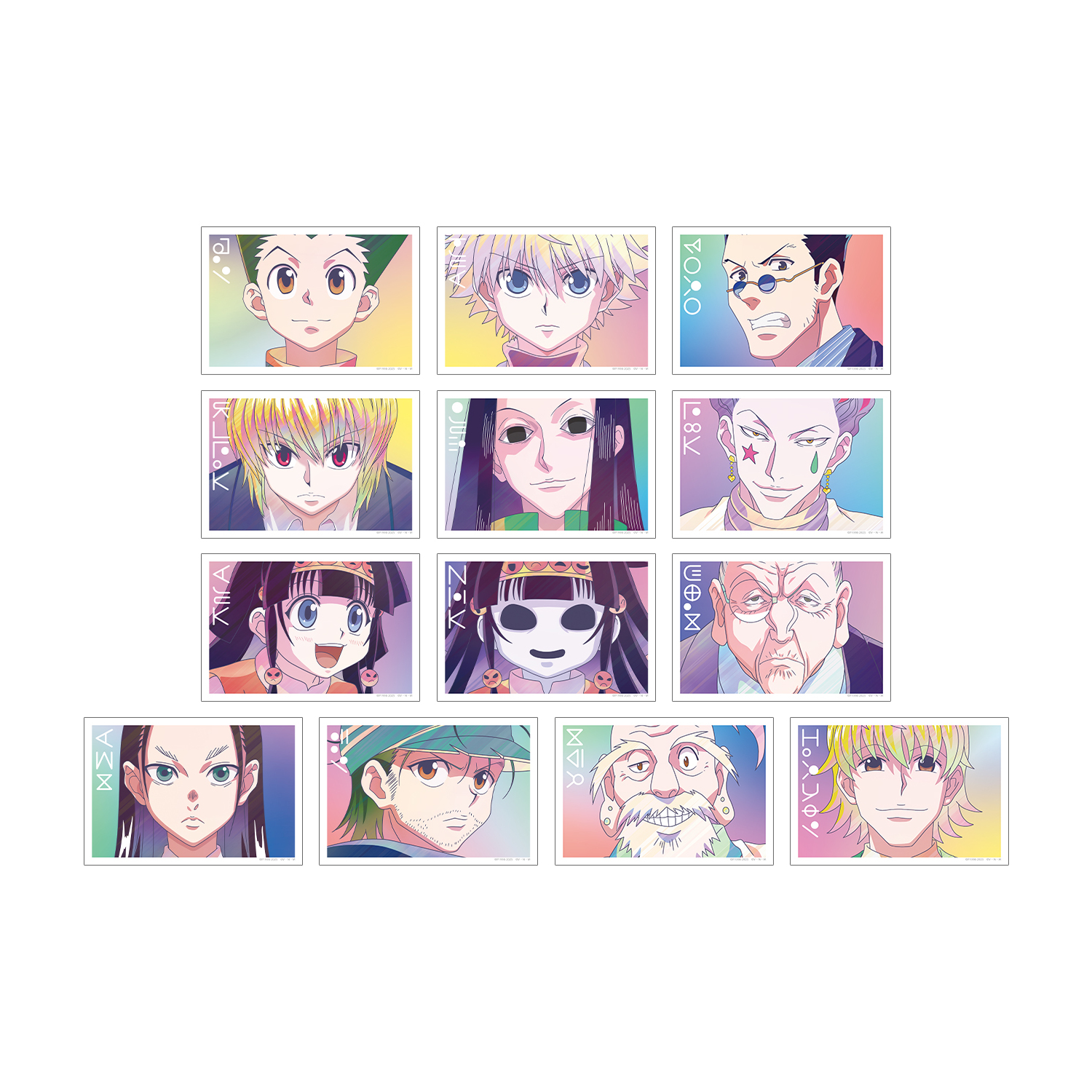 HUNTER×HUNTER トレーディング Ani-Art clear label 第3弾 クリアカード