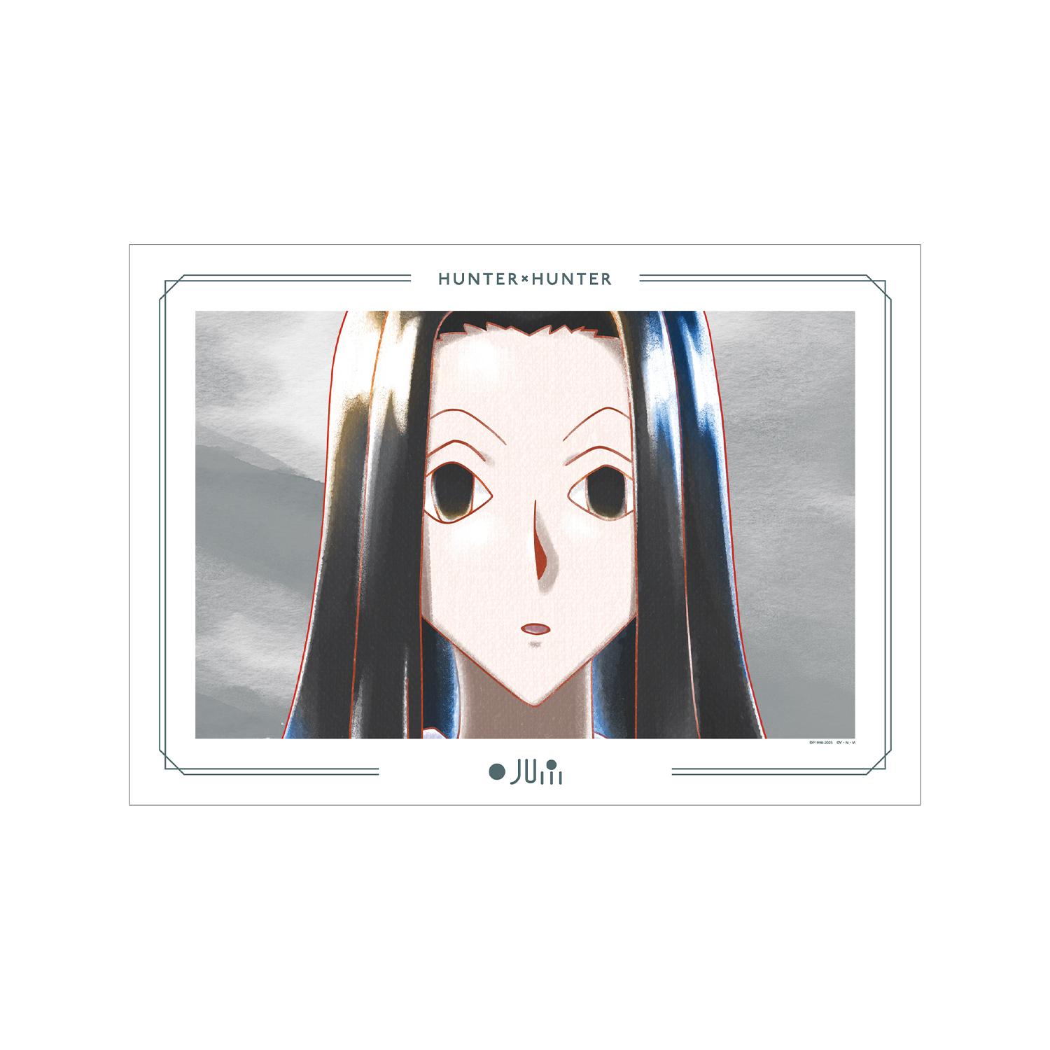 HUNTER×HUNTER イルミ Ani-Art aqua label 第2弾 A3マット加工ポスター