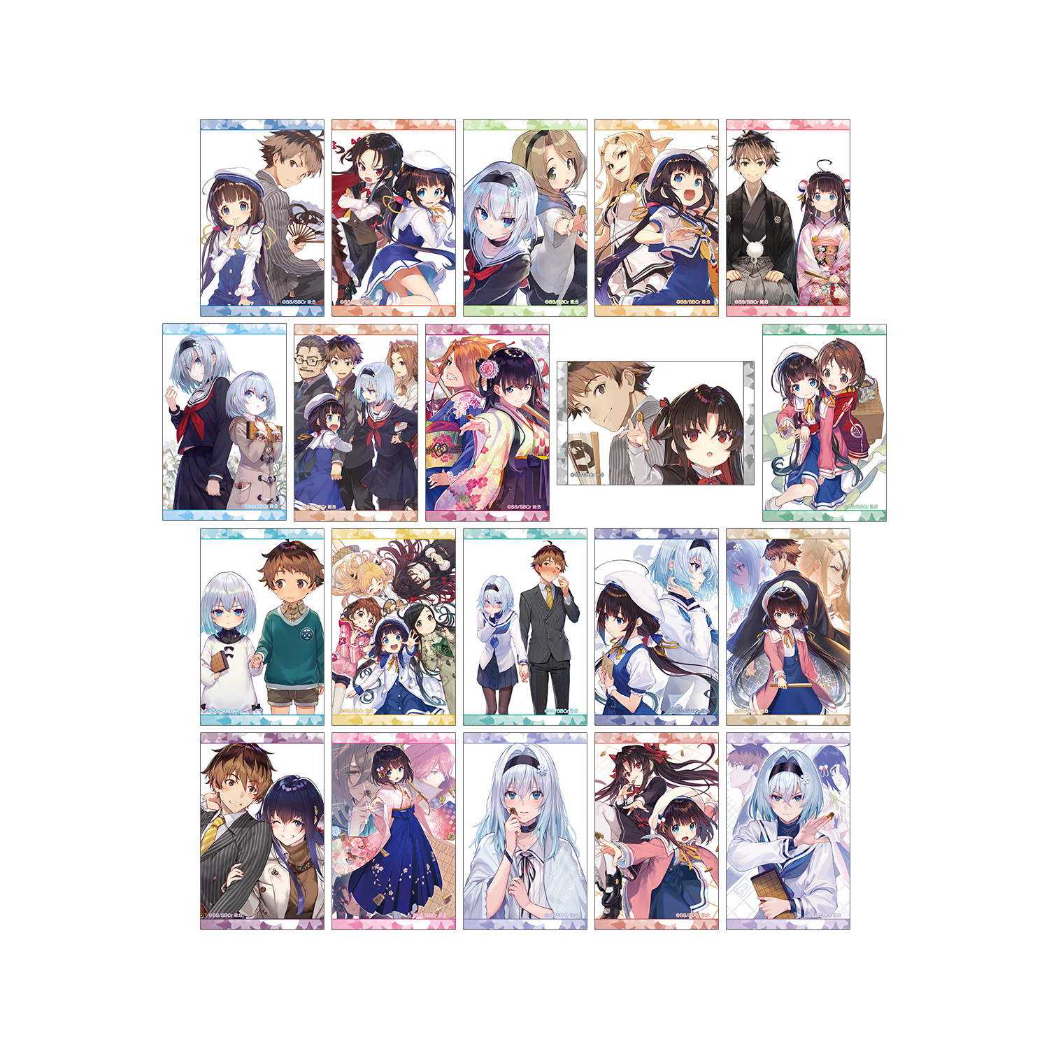 りゅうおうのおしごと！ トレーディング原作イラストイラストカード