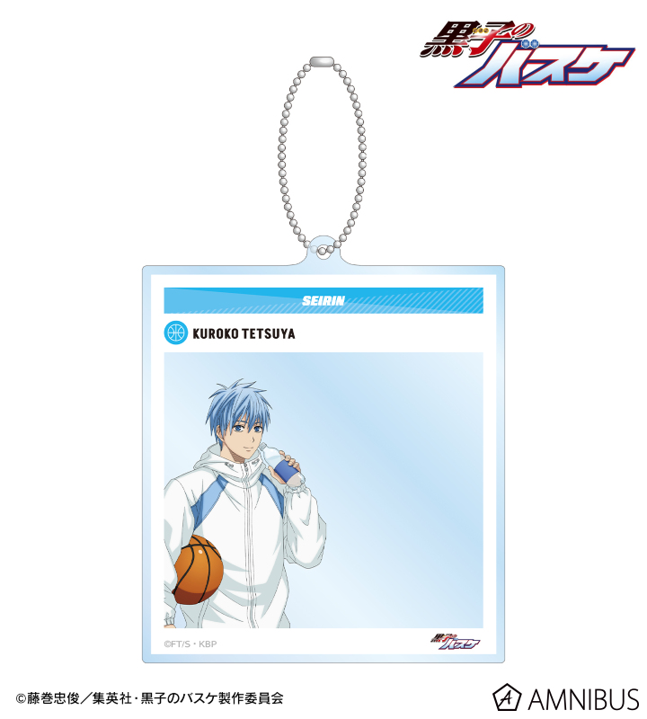 描き下ろし 黒子テツヤ スポーツホリデーver. SNS風BIGアクリルキーホルダー