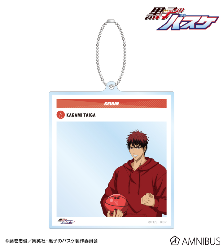 描き下ろし 火神大我 スポーツホリデーver. SNS風BIGアクリルキーホルダー