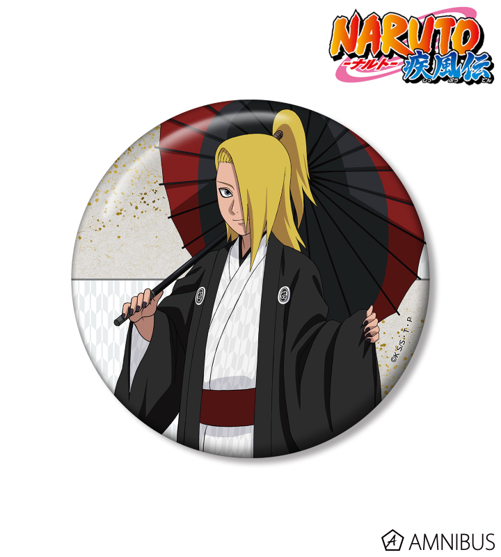 NARUTO-ナルト- 疾風伝 描き下ろし デイダラ 番傘和装ver. 100mm缶バッジ