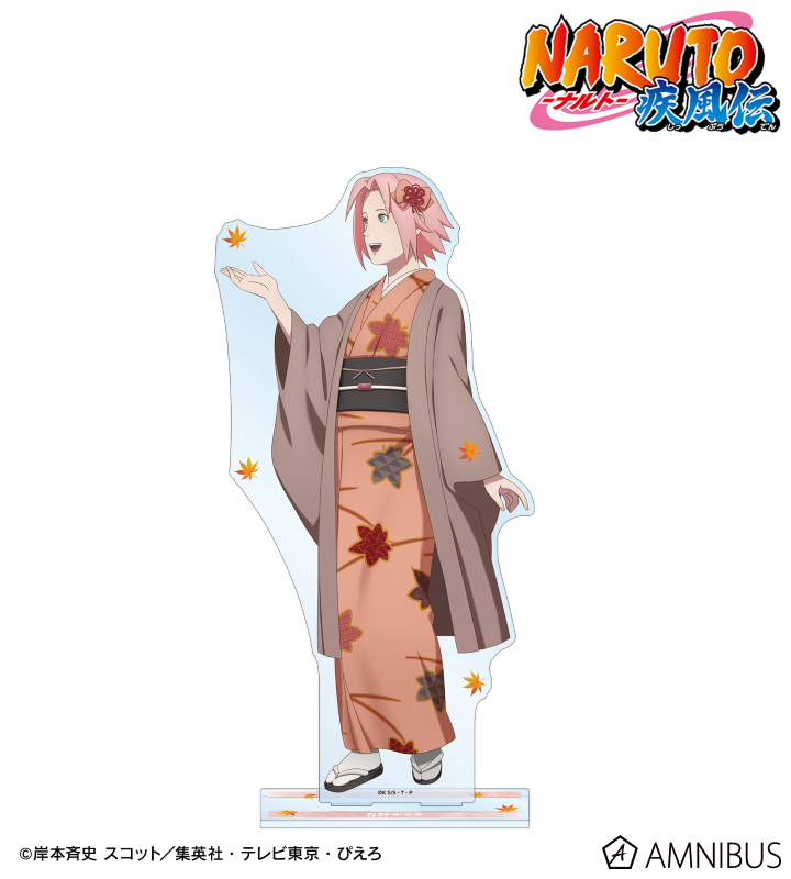 NARUTO-ナルト- 疾風伝 描き下ろし 春野サクラ 秋の歩みver. 特大アクリルスタンド