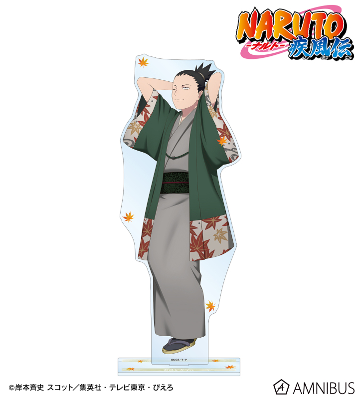 NARUTO-ナルト- 疾風伝 描き下ろし 奈良シカマル 秋の歩みver. 特大アクリルスタンド