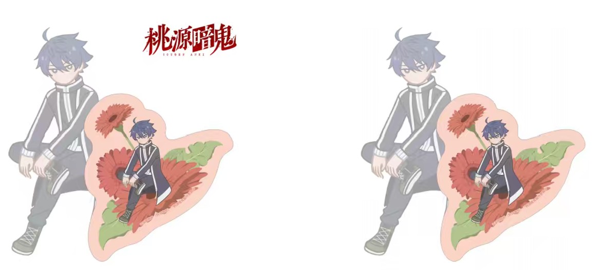 一ノ瀬四季 Botania ダイカットステッカー