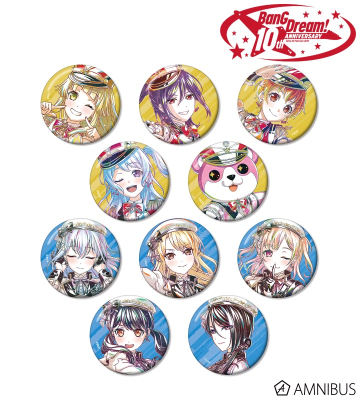 BanG Dream!トレーディング Ani-Art 第6弾 缶バッジ ver.E