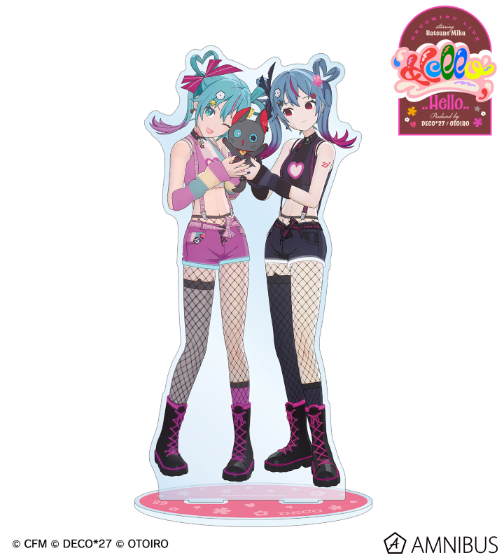 デコミク&にーにゃ BIGアクリルスタンド