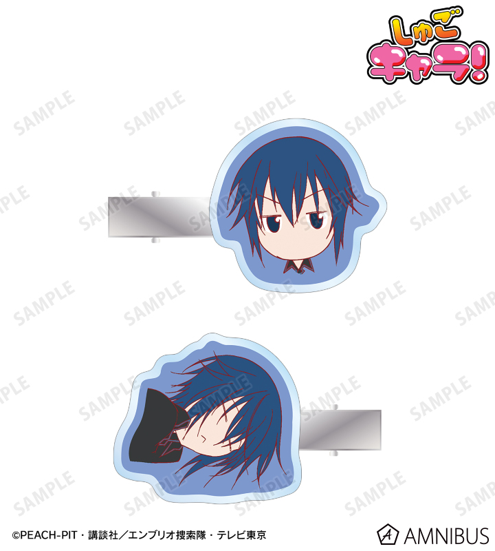 しゅごキャラ！月詠 イクト アクリルヘアクリップ2個セット