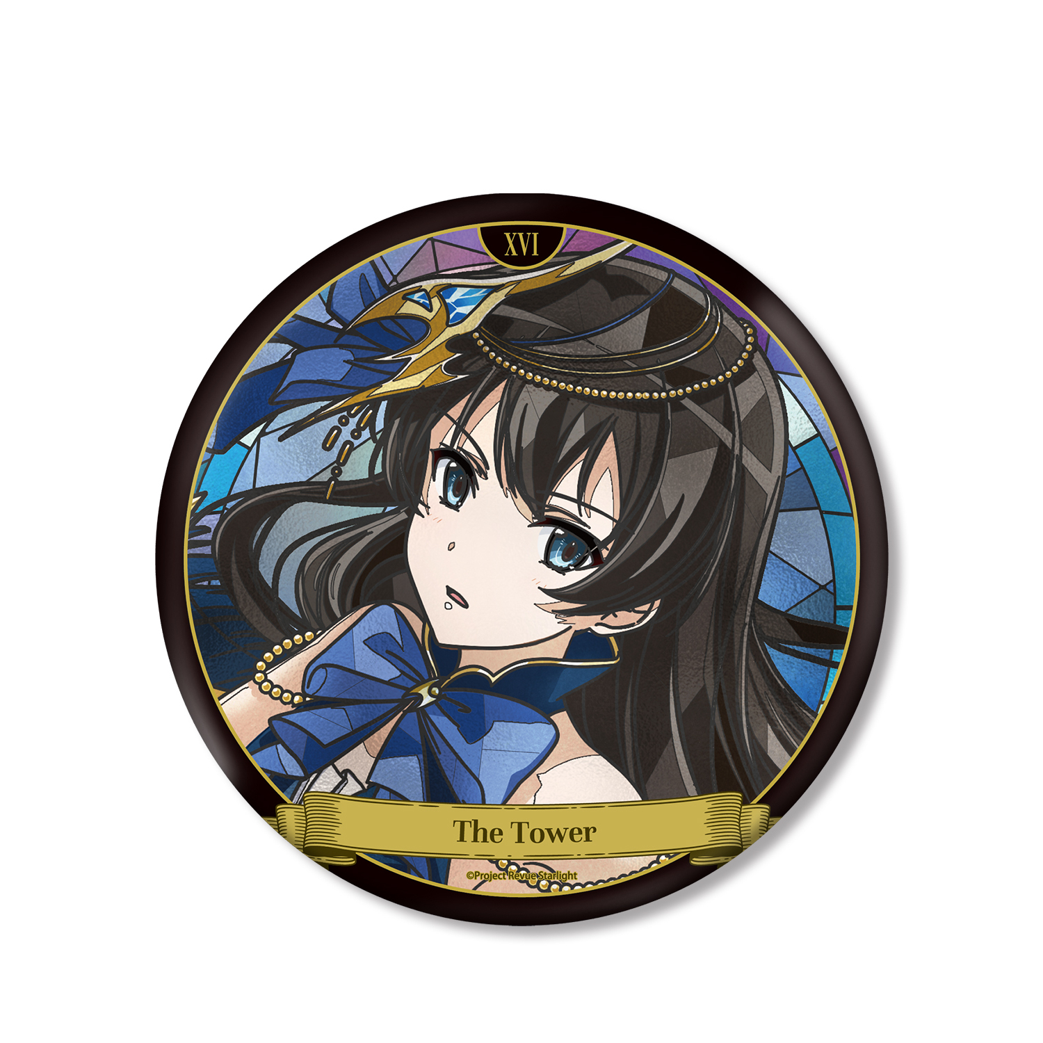 神楽 ひかり Aure Glass BIG缶バッジ