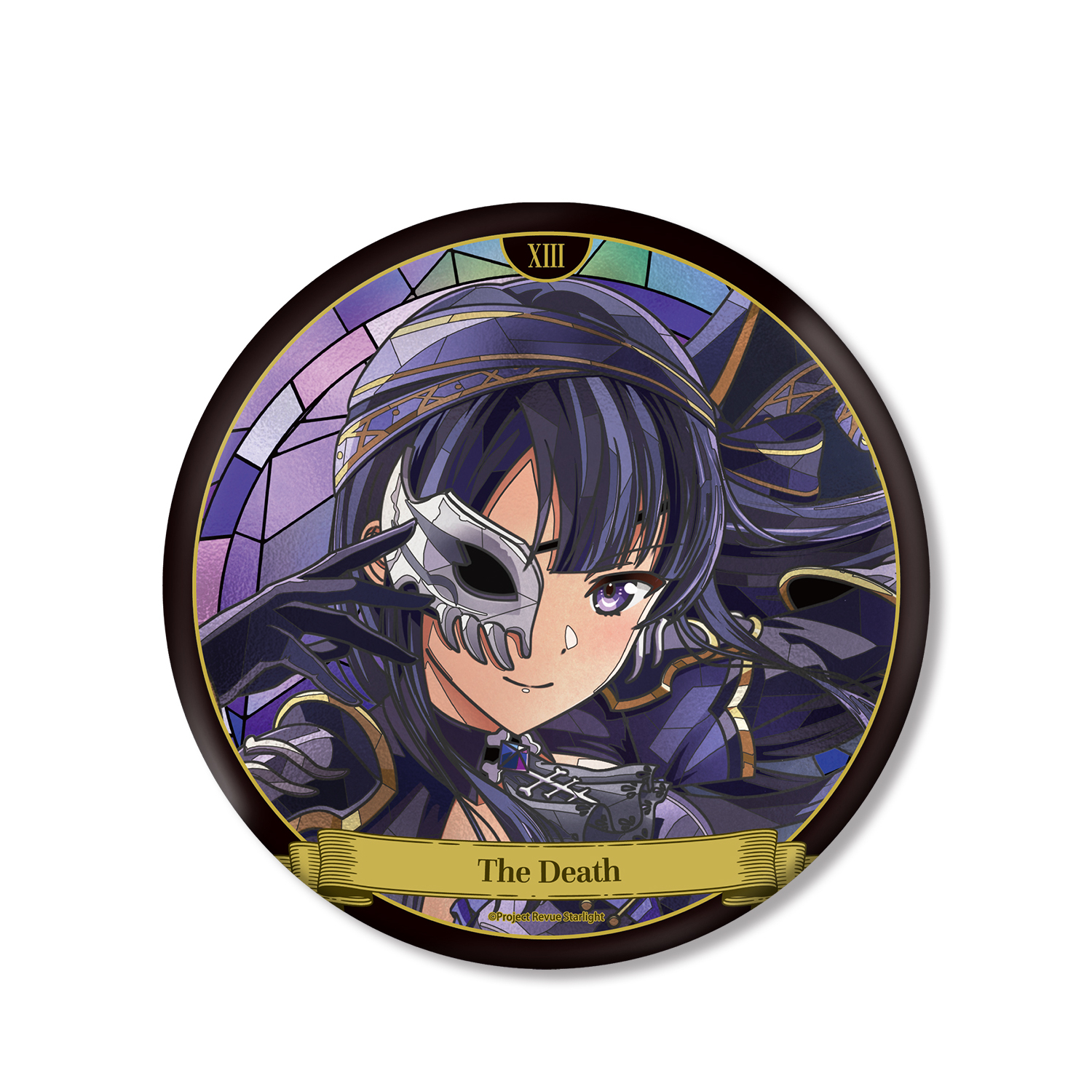 巴 珠緒 Aure Glass BIG缶バッジ