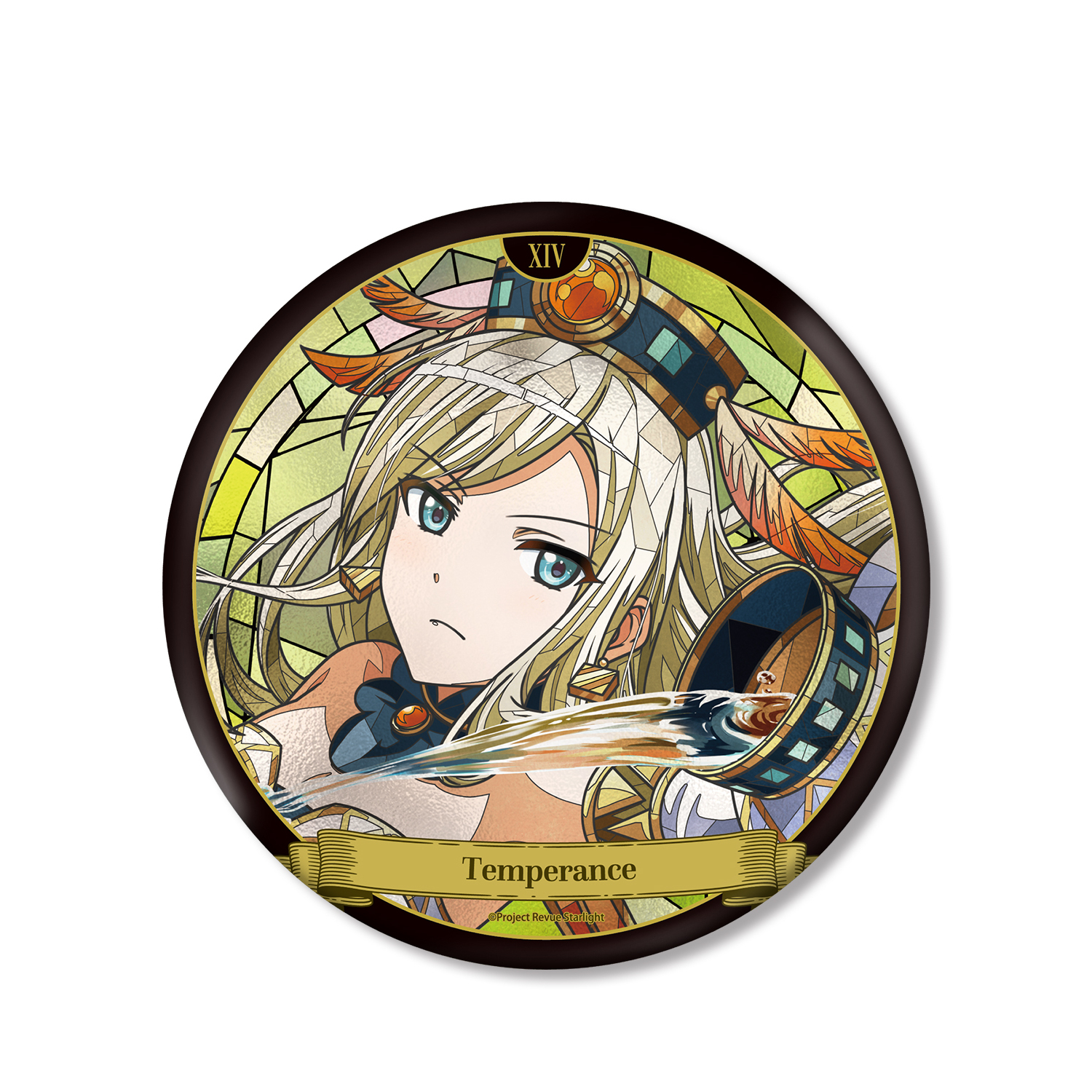 夢大路 文 Aure Glass BIG缶バッジ