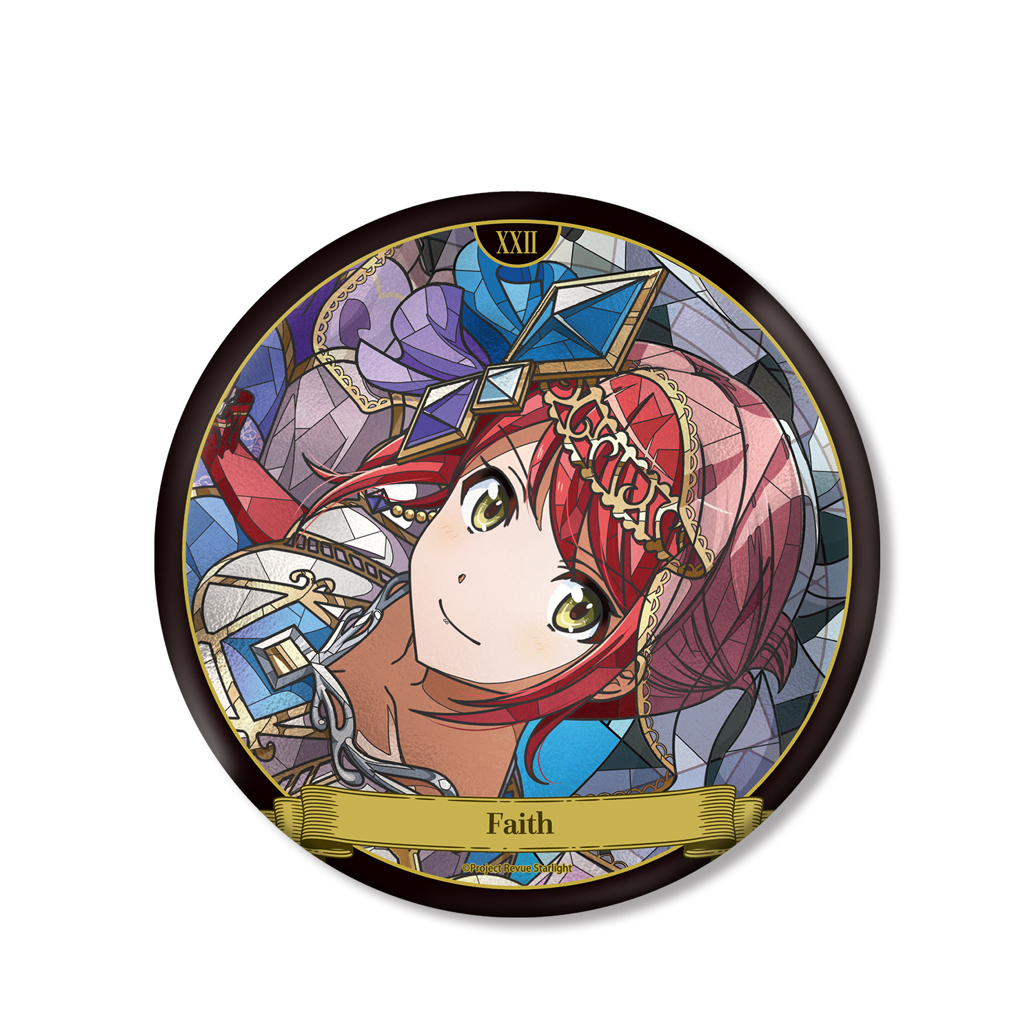 叶 美空 Aure Glass BIG缶バッジ