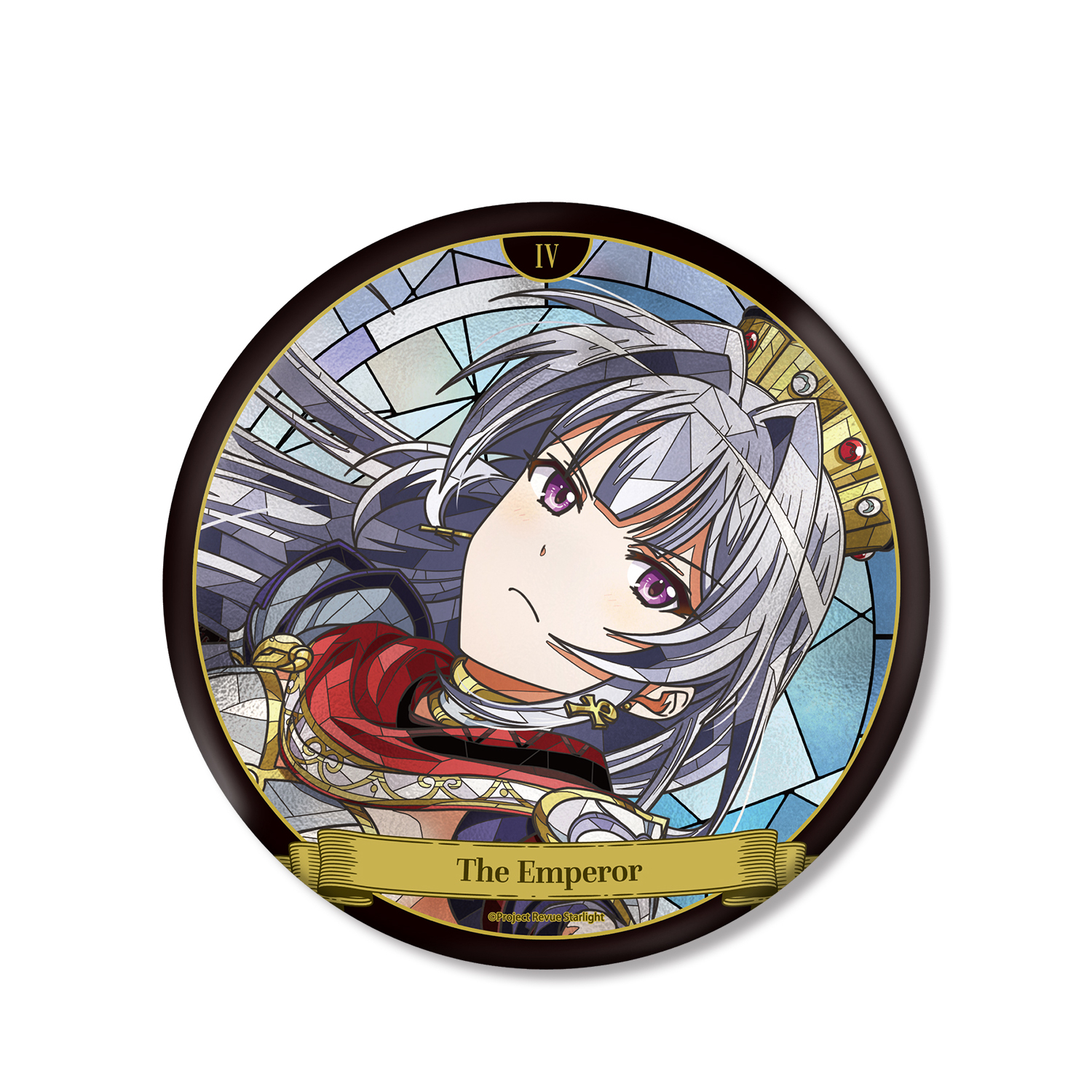 雪代 晶 Aure Glass BIG缶バッジ