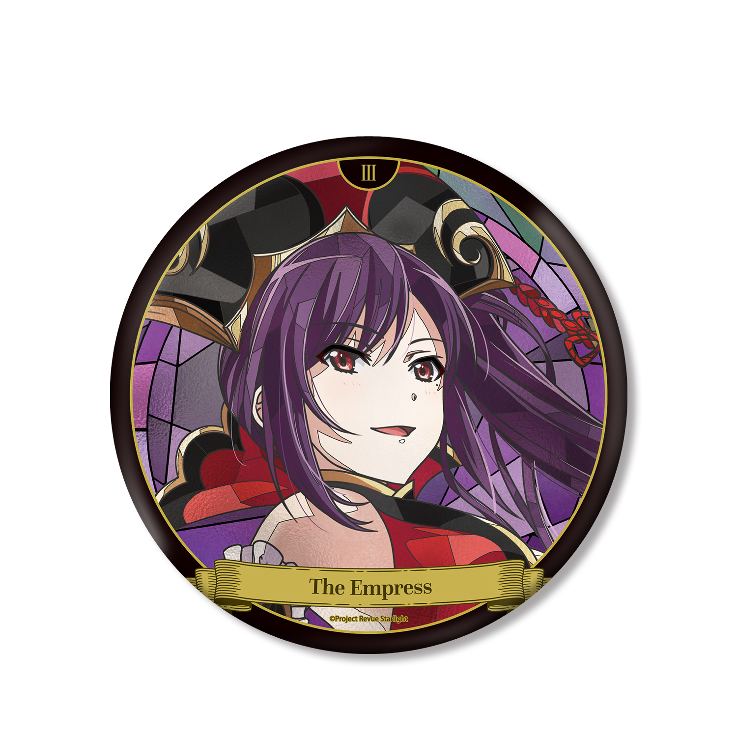 リュウ・メイファン Aure Glass BIG缶バッジ