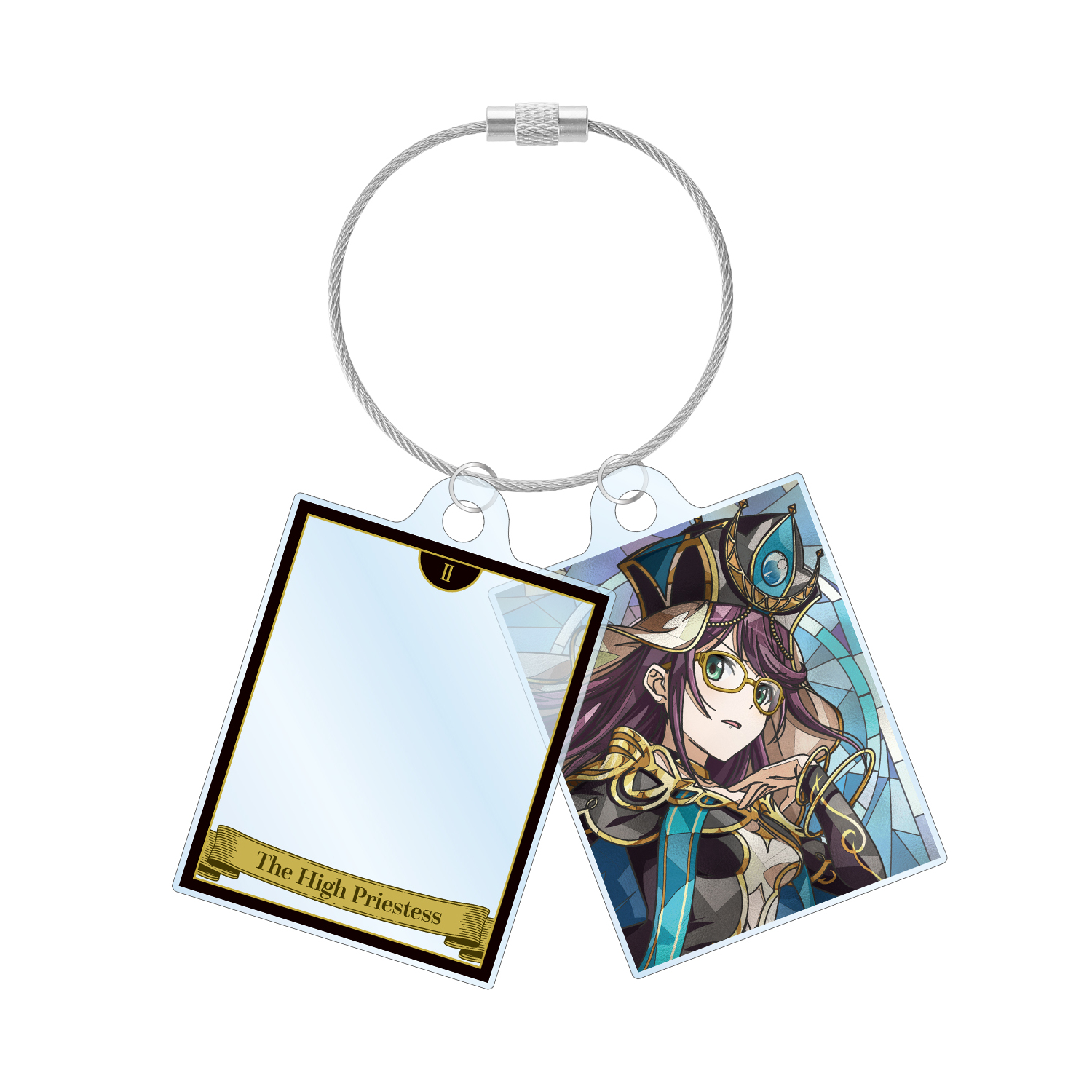 星見 純那 Aure Glass 2連ワイヤーアクリルキーホルダー