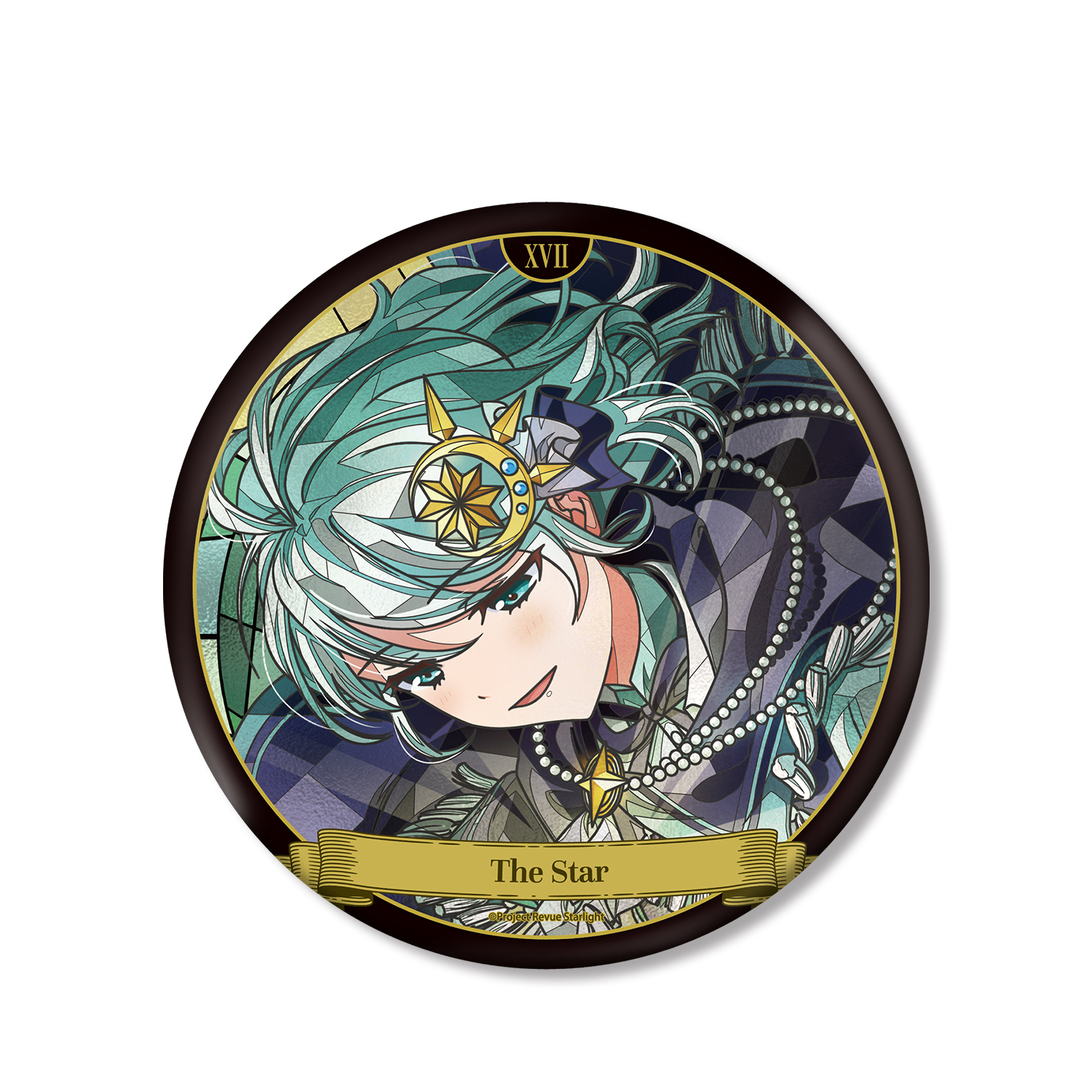 西野 える Aure Glass BIG缶バッジ