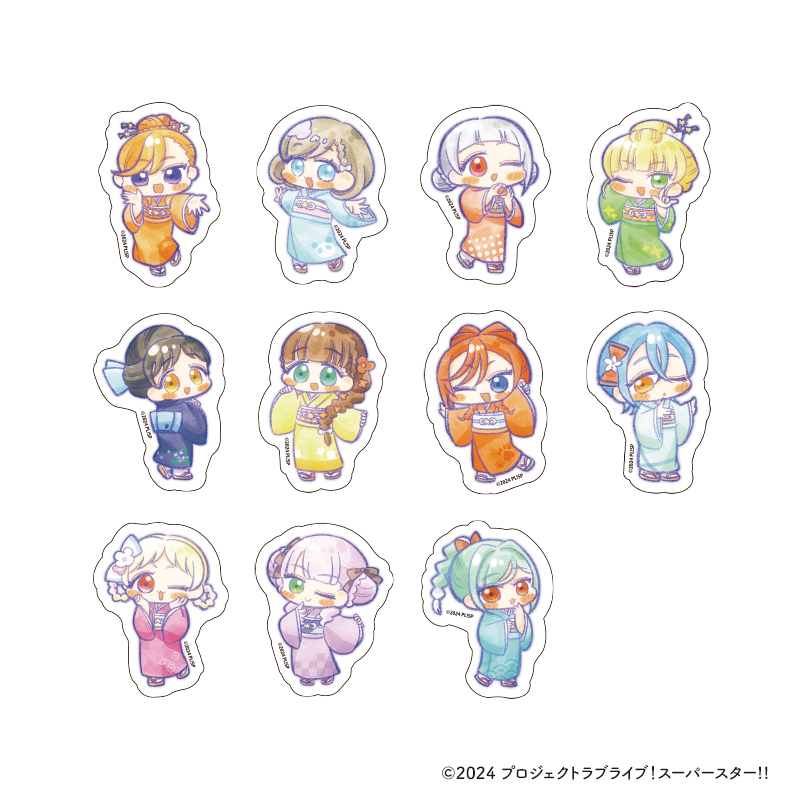 ラブライブ！スーパースター!! トレーディングステッカー