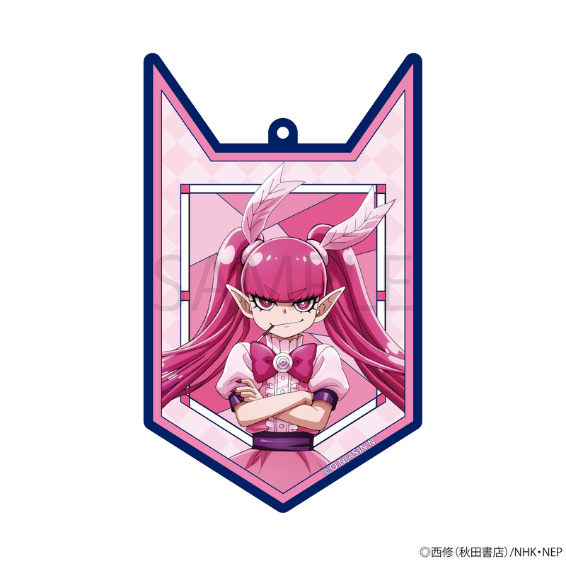 魔入りました！入間くん　ステンドガラス風アクリルキーホルダー　バチコ