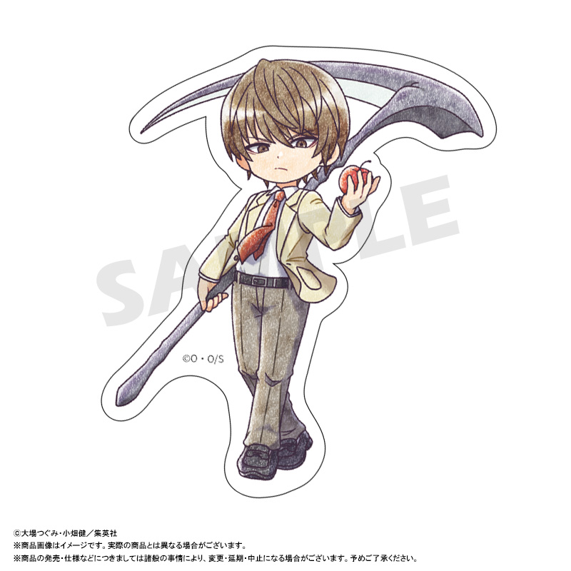 DEATH NOTE ぴこぱれ　ダイカットステッカー　B　夜神月（キラ）