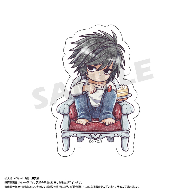 DEATH NOTE ぴこぱれ　ダイカットステッカー　C　L