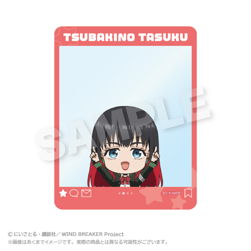 ＳＮＳ風アクリルカード　ぽいんつｖｅｒ．　椿野　佑