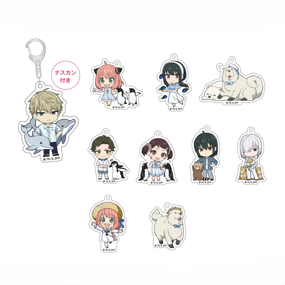 トレーディング＿ミニキャラアクリルキーホルダー