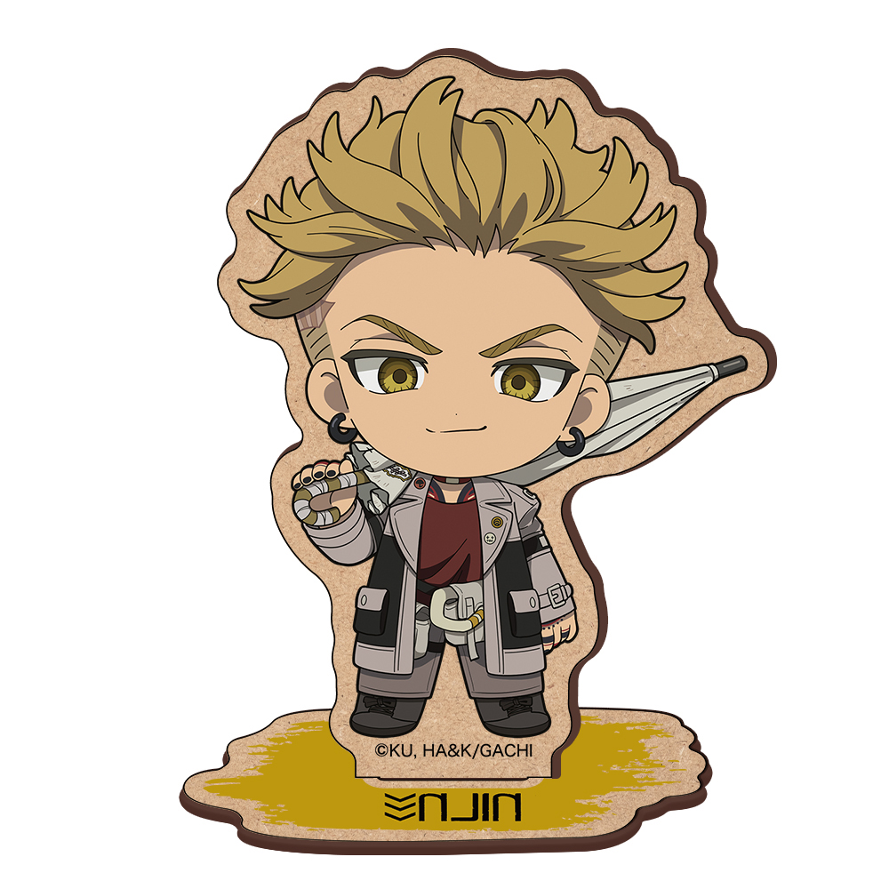 木製キャラスタンド　ミニキャラ　エンジン