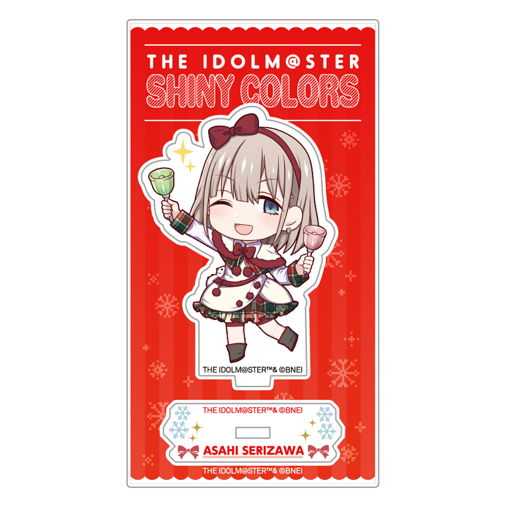 ミニキャラアクリルスタンド＿芹沢あさひ　スノーマジックｖｅｒ．