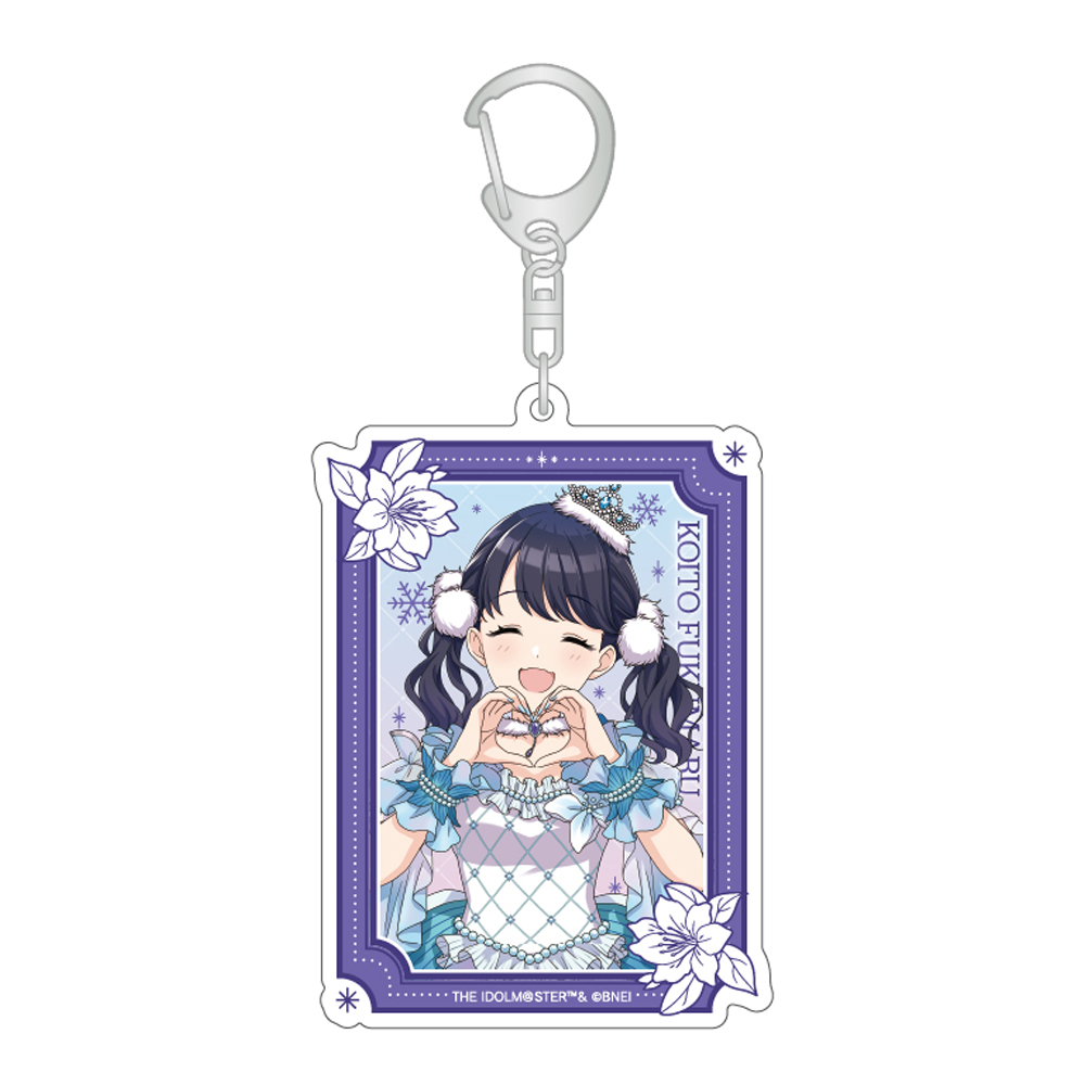 アクリルキーホルダー＿福丸小糸　スノーマジックｖｅｒ．
