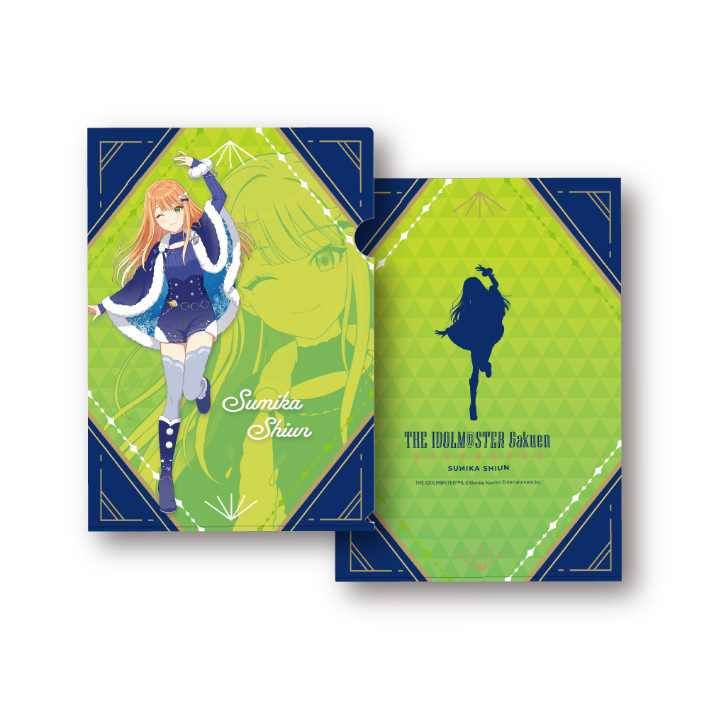 学園アイドルマスター クリアファイル_紫雲清夏 初星パラダイスver.