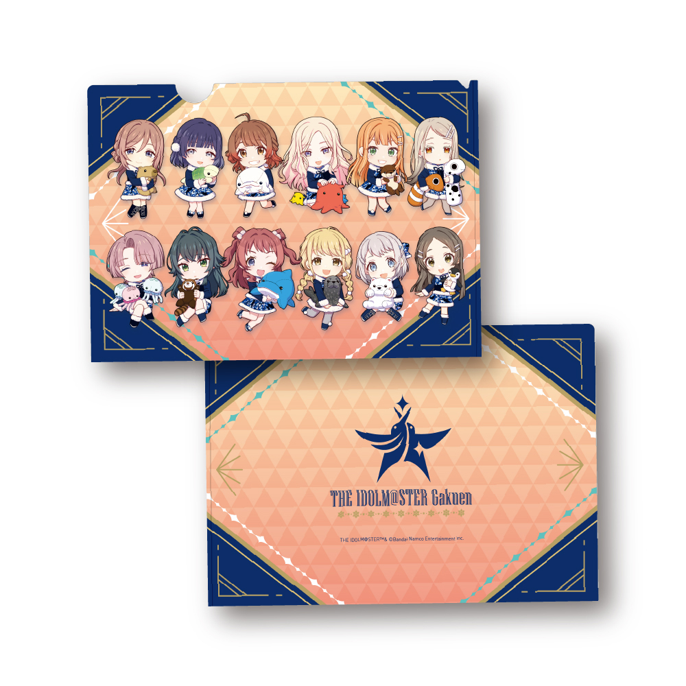 学園アイドルマスター クリアファイル_ミニキャラ集合 初星パラダイスver.