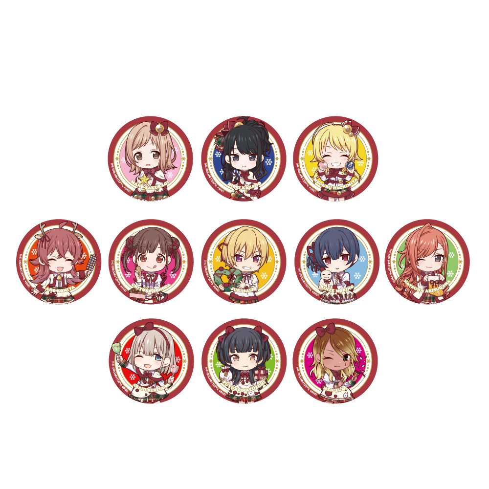 トレーディング缶バッジ（ミニキャラ）　スノーマジックｖｅｒ．