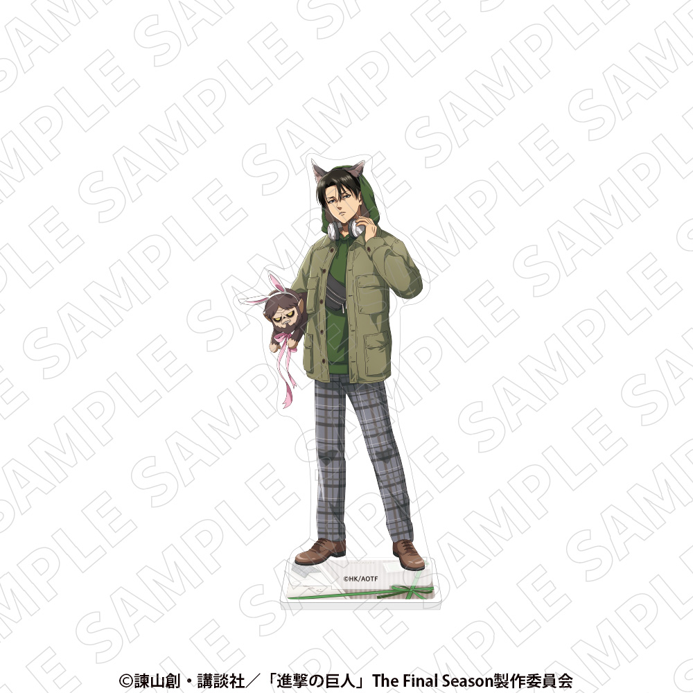 進撃の巨人　アクリルスタンド（リヴァイ）