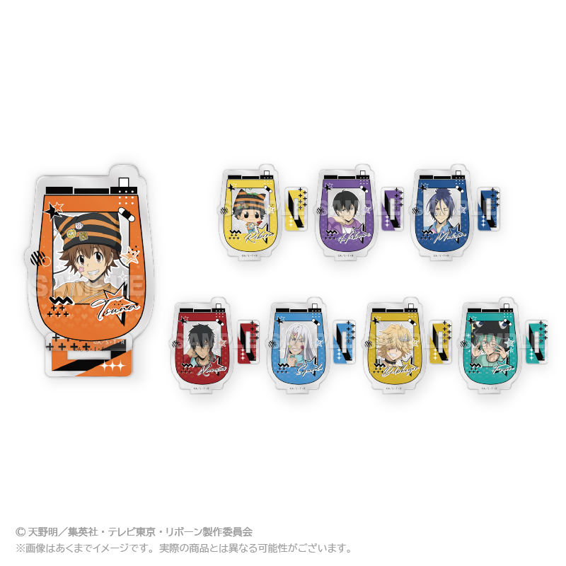 家庭教師ヒットマンREBORN!　トレーディングミニアクリルスタンド　Decorative style ver.