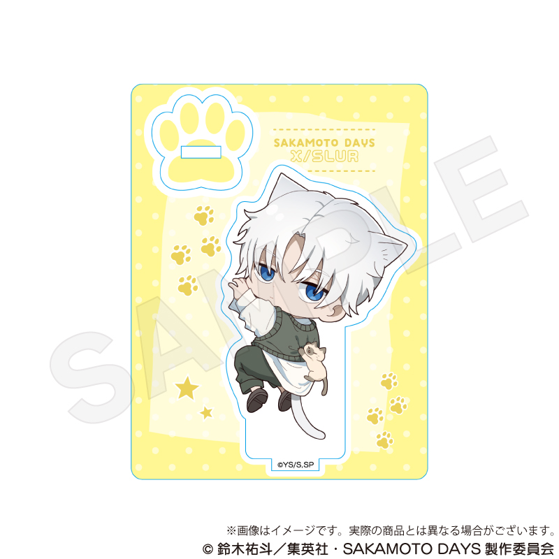 SAKAMOTO DAYS ミニキャラスタンド ひっつきにゃんver. X(スラー)