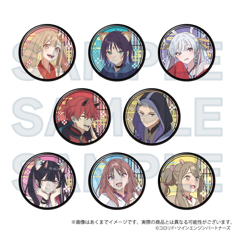 超かぐや姫！　トレーディング缶バッジ